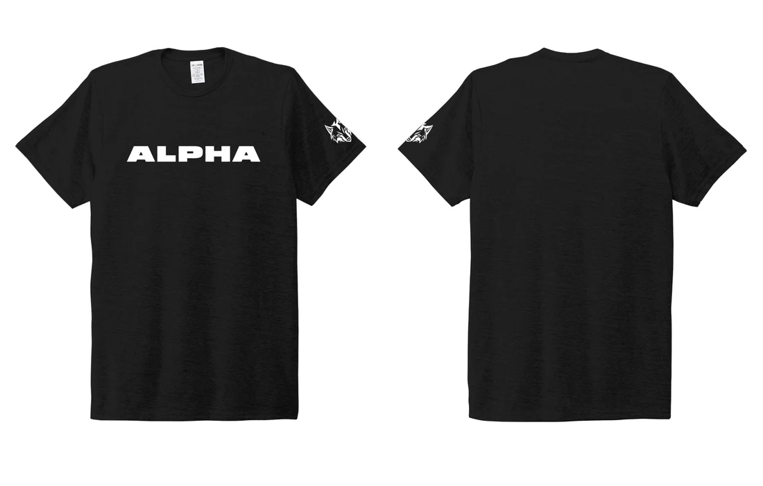 Alpha Unisex Tri-Blend Tee